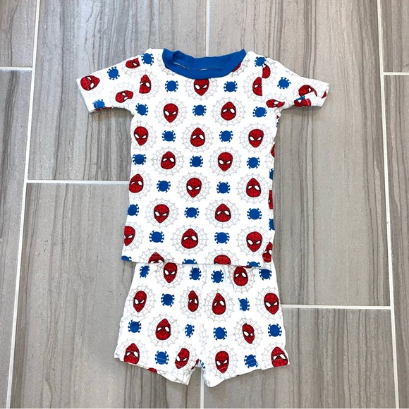 Marvel Other - Spider-Man White Pajamas Matching Set
